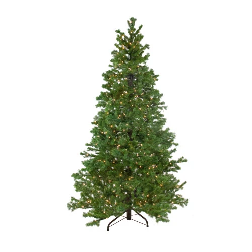 Northlight Real Touch™? Pre-Lit Green Mountain Pine Artificial Christmas Tree - 6.5' - Clear AlwaysLit Lights 1 Northlight Real Touch™? Pre-Lit Green Mountain Pine Artificial Christmas Tree - 6.5' - Clear AlwaysLit Lights