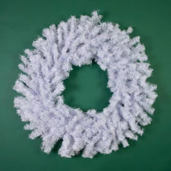 Northlight White Crystal Spruce Artificial Christmas Wreath - 20" - Unlit -Northlight Sale Store northlight z000172c20z00019 green 84110.1695052439