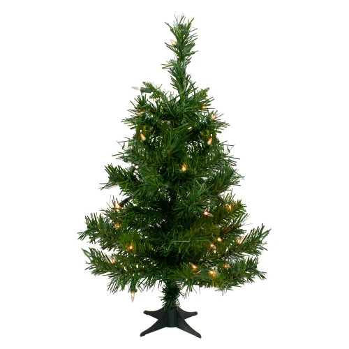 2' Pre-Lit Medium Royal Pine Artificial Christmas Tree - Clear Lights 1 2' Pre-Lit Medium Royal Pine Artificial Christmas Tree - Clear Lights