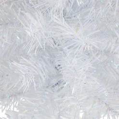 Northlight 18" White Iridescent Spruce Artificial Christmas Tree - Unlit -Northlight Sale Store northlight z86576 03 42987.1691074599