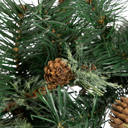 Northlight Yorkville Pine, Twig And Pinecone Artificial Christmas Garland - 9' X 12" - Unlit 7 Northlight Yorkville Pine, Twig And Pinecone Artificial Christmas Garland - 9' X 12" - Unlit - Image 7