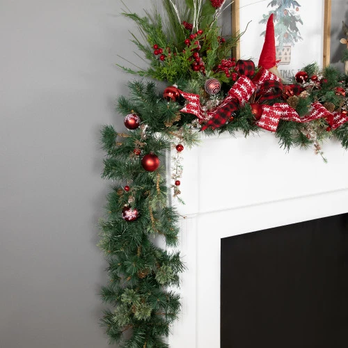 Northlight Yorkville Pine, Twig And Pinecone Artificial Christmas Garland - 9' X 12" - Unlit 4 Northlight Yorkville Pine, Twig And Pinecone Artificial Christmas Garland - 9' X 12" - Unlit - Image 4