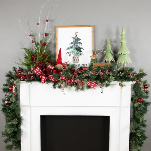 Northlight Yorkville Pine, Twig And Pinecone Artificial Christmas Garland - 9' X 12" - Unlit 2 Northlight Yorkville Pine, Twig And Pinecone Artificial Christmas Garland - 9' X 12" - Unlit - Image 2