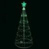 Northlight LED Lighted Christmas Tree Show Cone Outdoor Decoration - 4' - Green