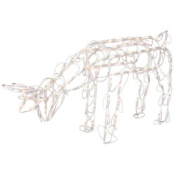 Northlight Lighted Feeding Reindeer Outdoor Christmas Decoration - 25" - Clear Lights -Northlight Sale Store northlight zg15680 01 26212.1705083233