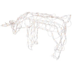 Northlight Lighted Feeding Reindeer Outdoor Christmas Decoration - 25" - Clear Lights -Northlight Sale Store northlight zg15680 05 19267.1705083232