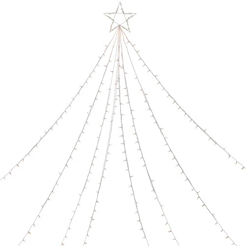 Northlight Lighted Christmas Tree Display Outdoor Decoration - 12' - Clear Lights 1 Northlight Lighted Christmas Tree Display Outdoor Decoration - 12' - Clear Lights
