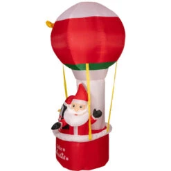 Lighted Inflatable Feliz Navidad Hot Air Balloon Outdoor Christmas Decoration - 7' -Northlight Sale Store northlight zg92273 3 70288.1665611046