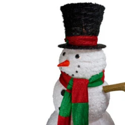 Northlight Lighted Tinsel Snowman Outdoor Christmas Decoration - 60" - Warm White Lights -Northlight Sale Store northlightct 54 951 107 2 50550.1604888188