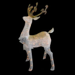 Northlight Lighted Standing Buck Outdoor Christmas Decoration - 48" - Warm White Lights -Northlight Sale Store northlightct 55 160 107 4 06443.1618500400