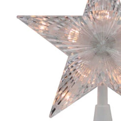 7.25" Clear 5-Point Star Traditional Christmas Tree Topper- Clear Lights -Northlight Sale Store northlightnl02638 97775.1636546337