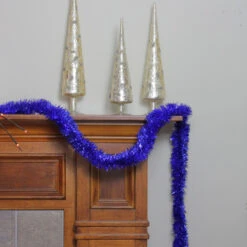 Northlight Commercial Tinsel Foil Christmas Garland - 50' X 2.5" - Lavish Blue - Unlit -Northlight Sale Store pj9aemxfktb8zy4orh7zx0jgzlcahydr 61317.1665087480