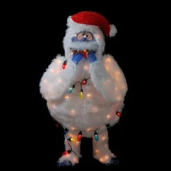 Pre-Lit Bumble Christmas Outdoor Decoration - 49" - Multi Lights -Northlight Sale Store productworks 50546 2 18459.1665173705