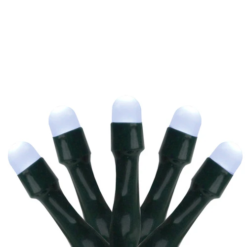 15 Battery Operated White LED Micro Rice Christmas Lights - 6 Ft Green Wire 1 15 Battery Operated White LED Micro Rice Christmas Lights - 6 Ft Green Wire