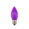 Sienna Pack Of 4 Opaque Purple C9 Christmas Replacement Bulbs